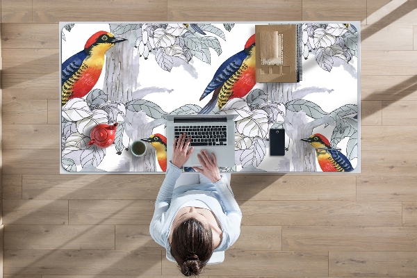 Bureaumat Geschilderde vogels