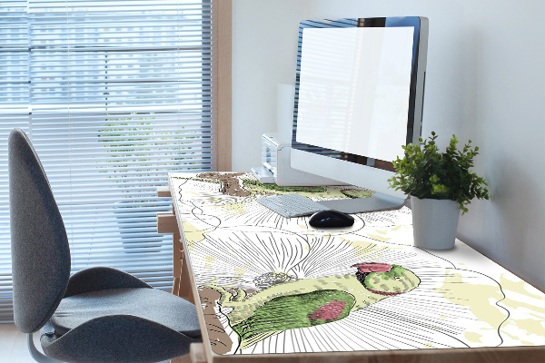 Bureaumat Groene papegaaien