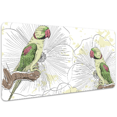 Bureaumat Groene papegaaien