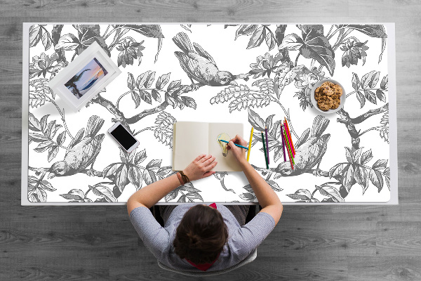 Bureaumat Grijze vogels
