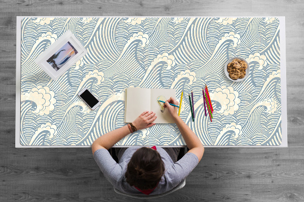 Onderlegger bureau Oceaangolven