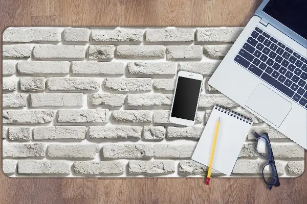 Onderlegger bureau Marmeren muur
