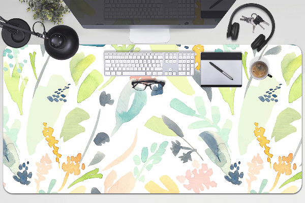 Bureau onderlegger Bloemen