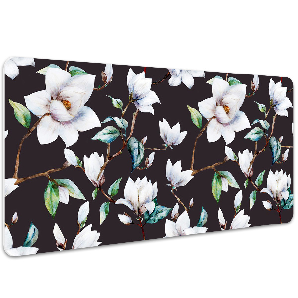 Bureau onderlegger Geschilderde bloemen