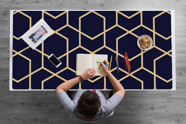 Bureau onderlegger Gouden patroon