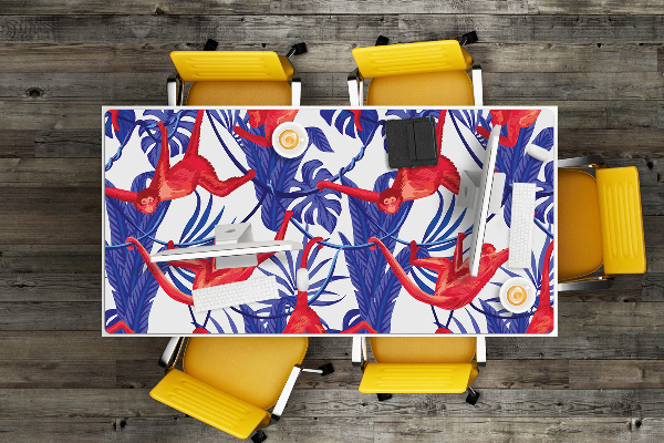Bureau onderlegger Apen abstractie