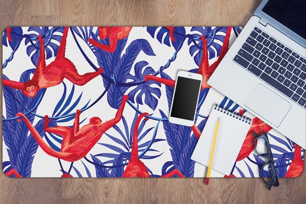 Bureau onderlegger Apen abstractie