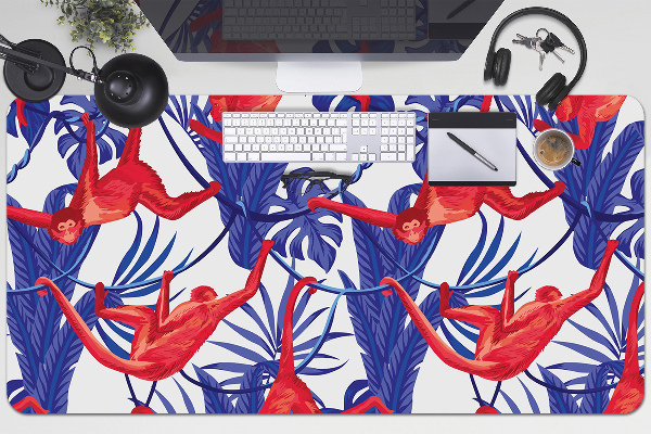 Bureau onderlegger Apen abstractie