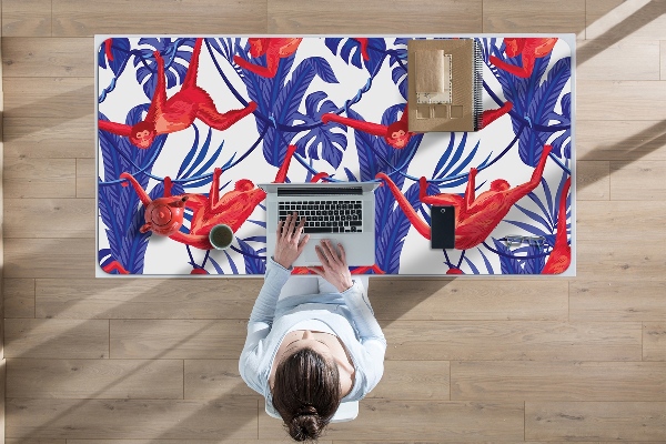 Bureau onderlegger Apen abstractie