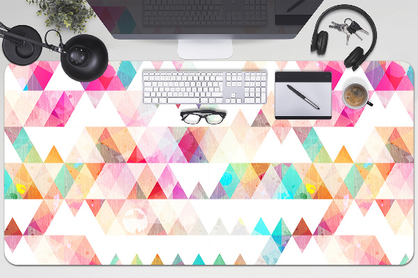 Bureau onderlegger Regenbooggeometrie