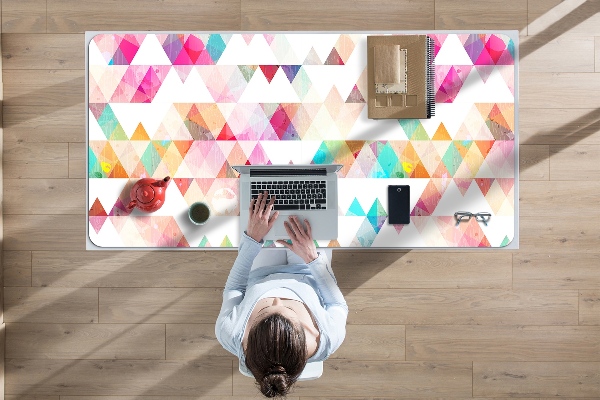 Bureau onderlegger Regenbooggeometrie
