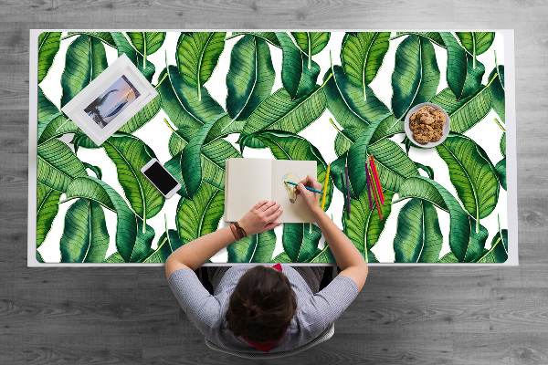 Bureau onderlegger Botanische bladeren