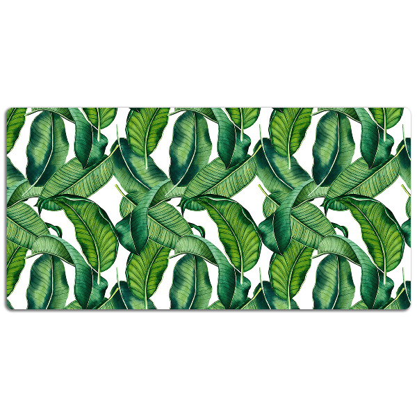 Bureau onderlegger Botanische bladeren