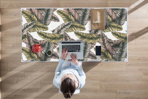 Onderlegger bureau Bananen bladeren