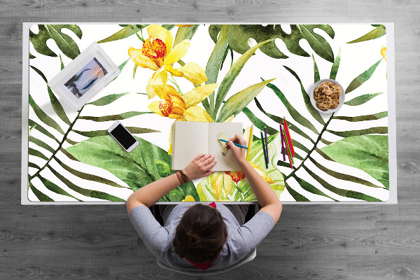 Bureau onderlegger Exotisch blad