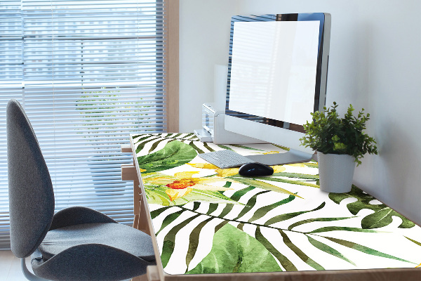 Bureau onderlegger Exotisch blad