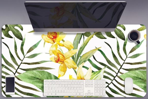 Bureau onderlegger Exotisch blad