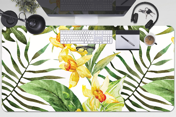Bureau onderlegger Exotisch blad