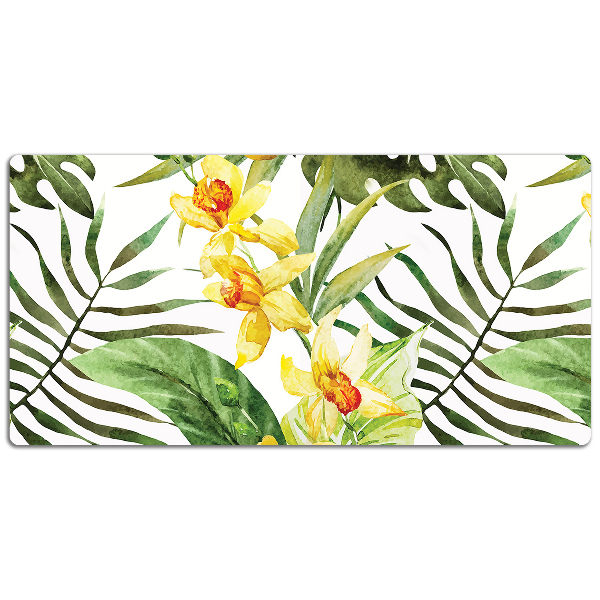 Bureau onderlegger Exotisch blad