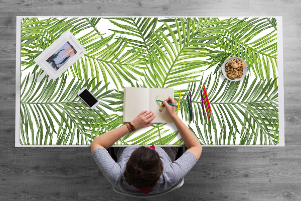 Bureau onderlegger Palm bladeren