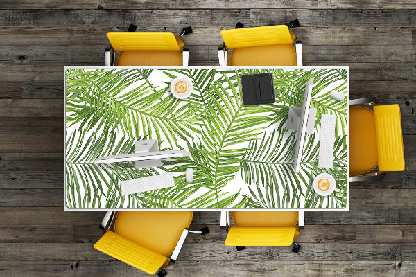 Bureau onderlegger Palm bladeren