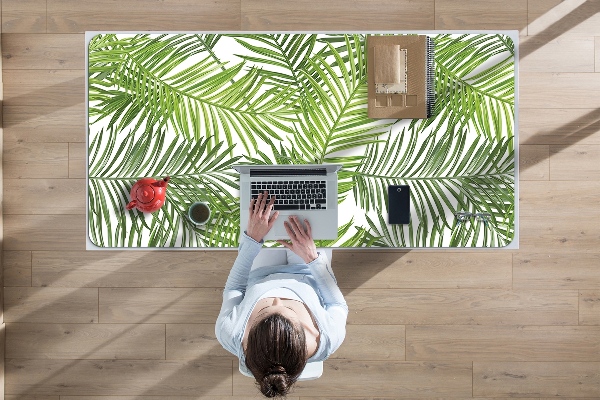 Bureau onderlegger Palm bladeren