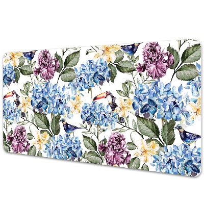 Bureau mat Retro bloemen