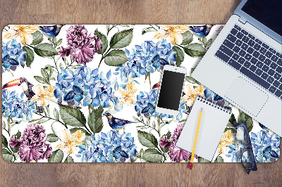 Bureau mat Retro bloemen