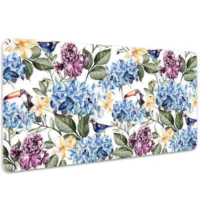 Bureau mat Retro bloemen