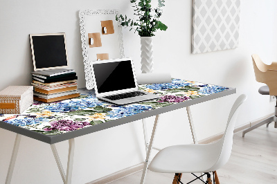 Bureau mat Retro bloemen