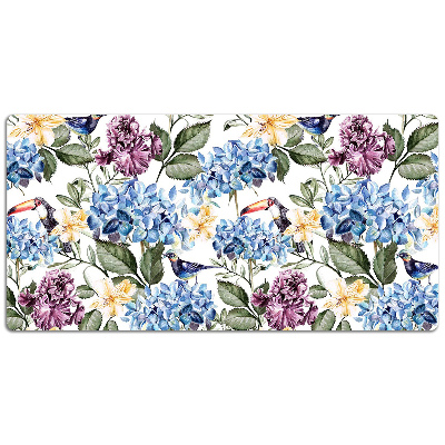 Bureau mat Retro bloemen