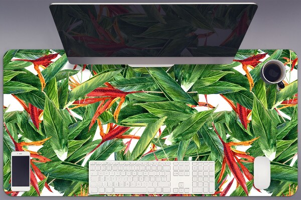 Bureaumat Exotische bloemen
