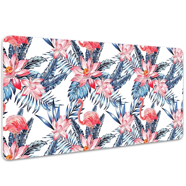 Bureaumat Geschilderde flamingo