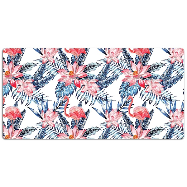 Bureaumat Geschilderde flamingo