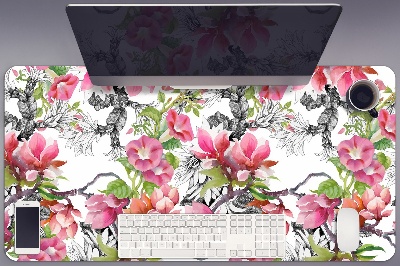 Bureau onderlegger Aquarellen bloemen