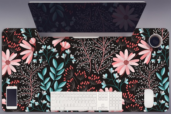 Bureau onderlegger Vintage bloemen