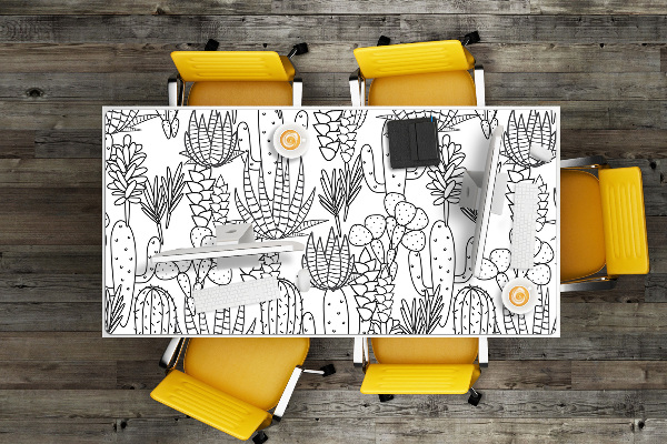 Bureau onderlegger Cactiek