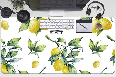 Bureau onderlegger Gele citroenen