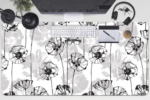 Onderlegger bureau Glamourbloemen