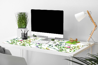 Onderlegger bureau Veldbloemen