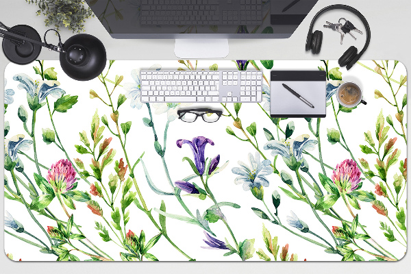 Onderlegger bureau Veldbloemen
