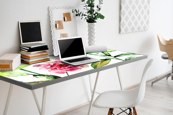 Onderlegger bureau Lente bloemen