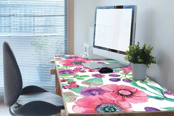 Bureaumat Bloemen en bessen