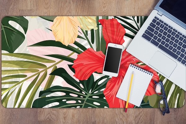 Onderlegger bureau Hawaiiaans eiland