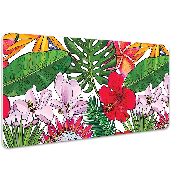 Bureau onderlegger Kleurrijke bloemen