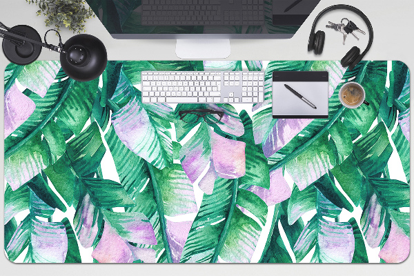 Bureau onderlegger Pastel bladeren