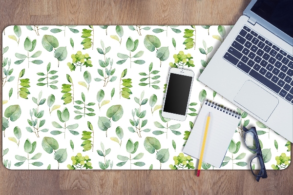 Bureau mat Groene bladeren
