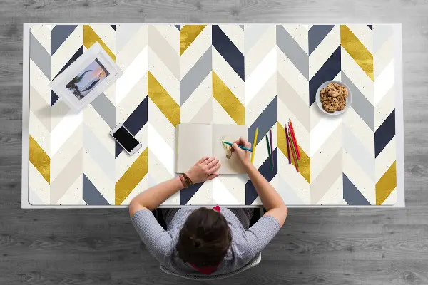 Bureau mat Vliegt lijnen