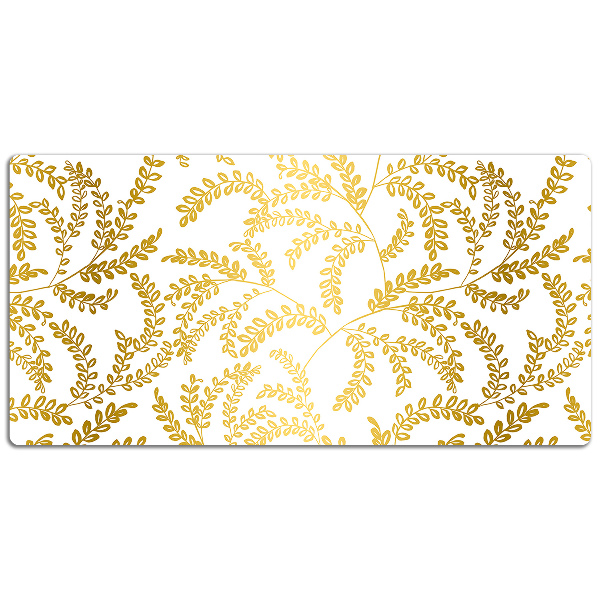 Bureau mat Gouden bladeren