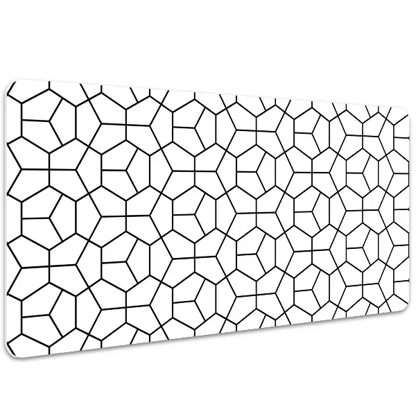 Bureau mat Geometrische vormen